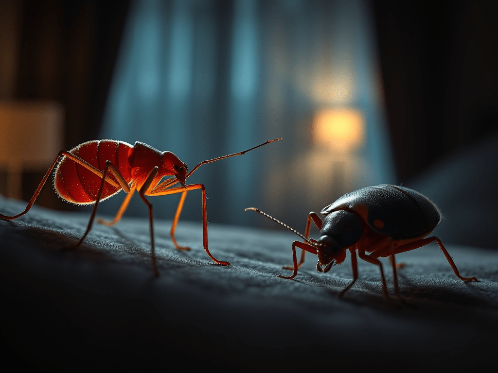 Acaro rosso vs Cimice dei letti: la battaglia degli infestanti notturni!&nbsp;🌙🐜🔥