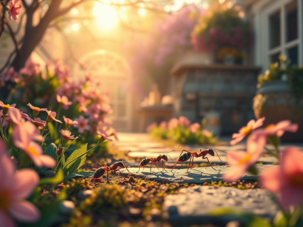 Primavera: tornano i fiori… e le&nbsp;formiche!